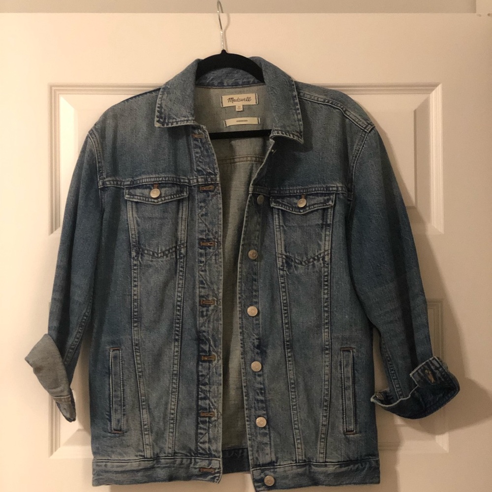 Madewell oversized denim jacket
